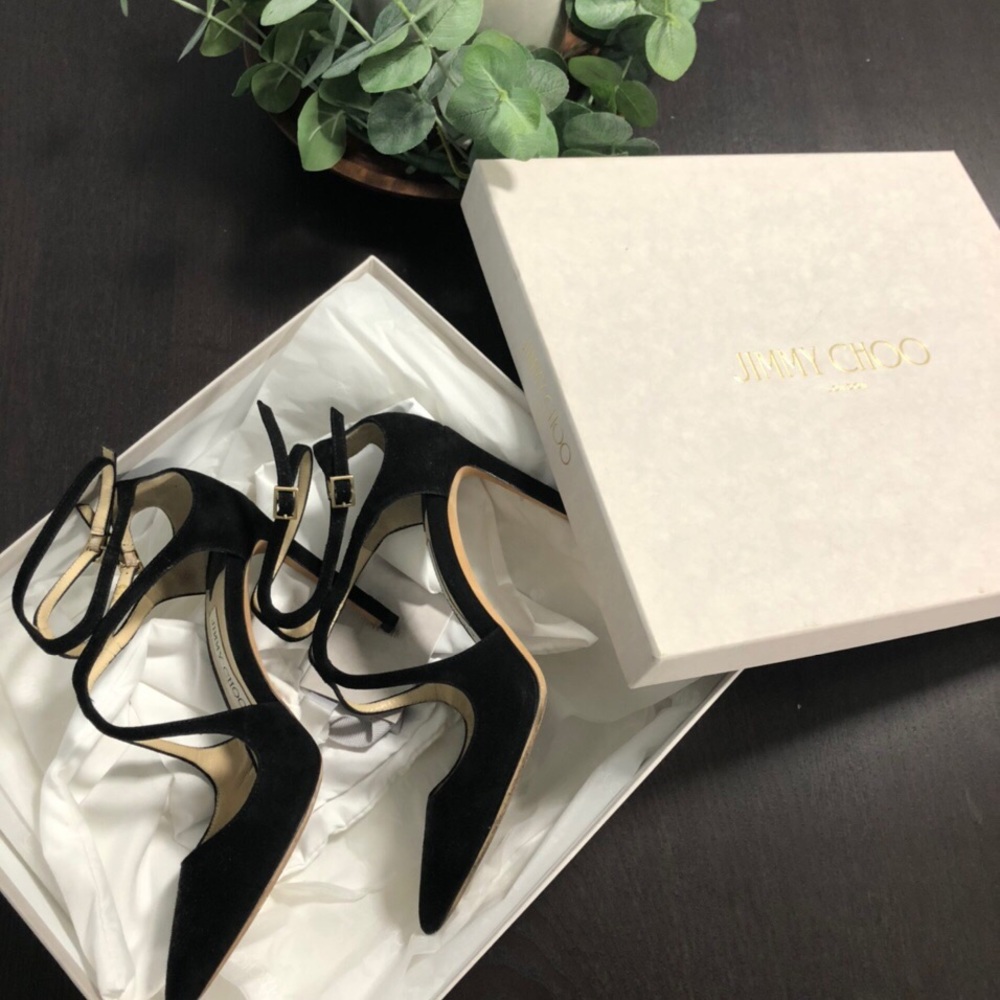 Jimmy Choo Suede Heels
